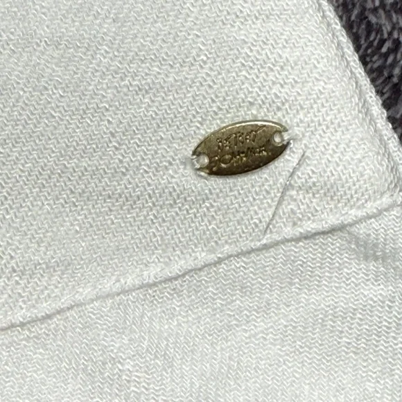 NWT Betsey Johnson 2 Piece Button Down Shirt & Short Set White Size Medium - Picture 8 of 13